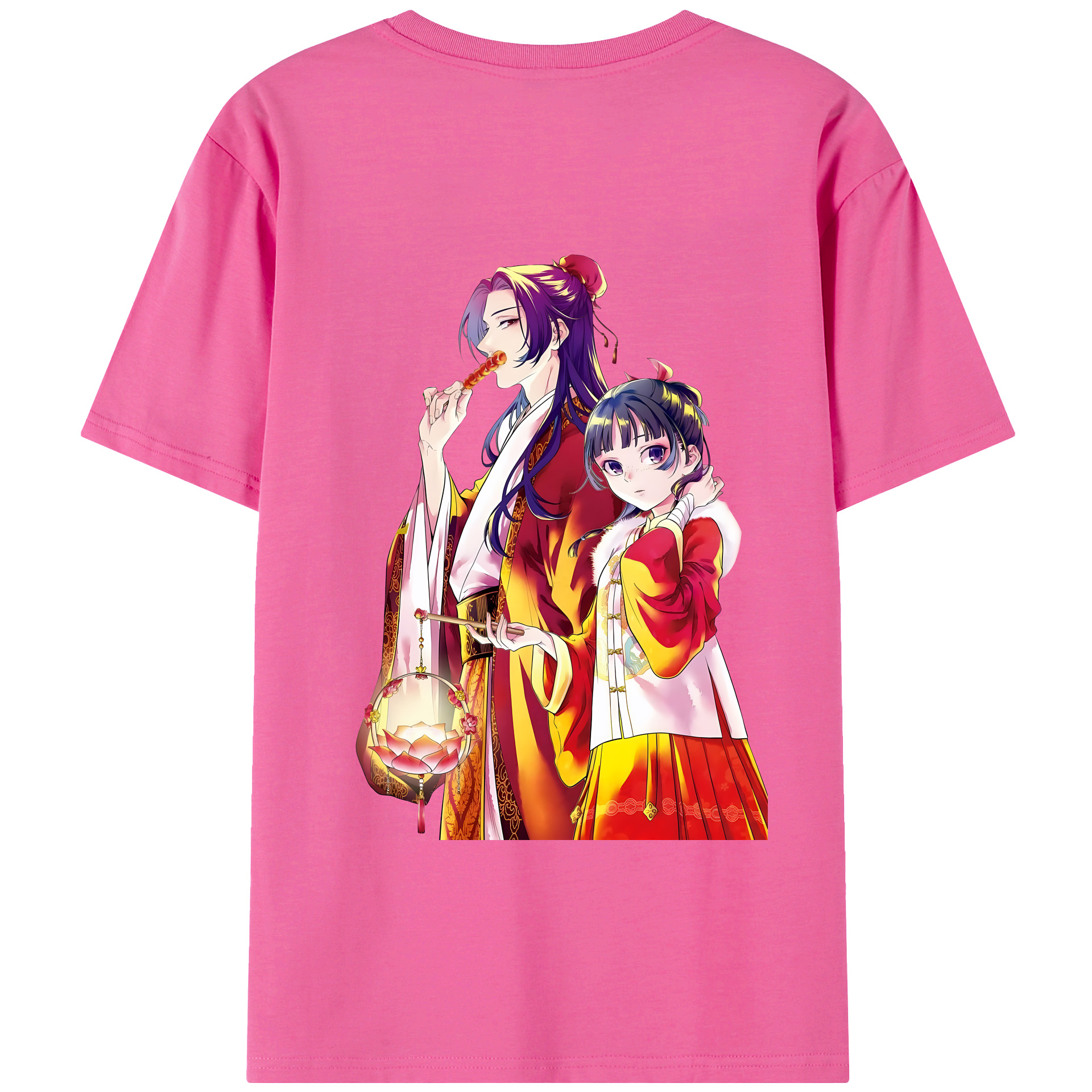 （画像用） 薬屋のひとりごと The Apothecary Diaries レディース半袖Tシャツ(バックプリント)